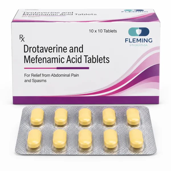 Drotaverine and Mefenamic Acid Tablets