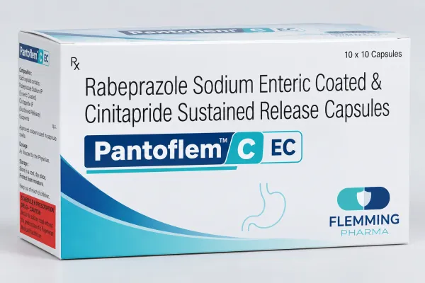 Rabeprazole Sodium Enteric Coated & Cinitapride Sustained Release Capsules
