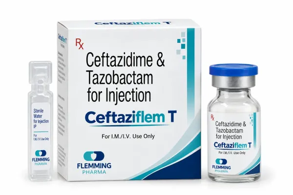 Ceftazidime & Tazobactam Injection