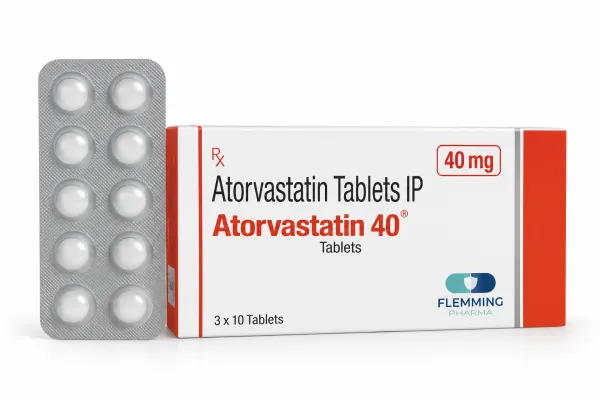 Atorvastatin 40mg Tablets