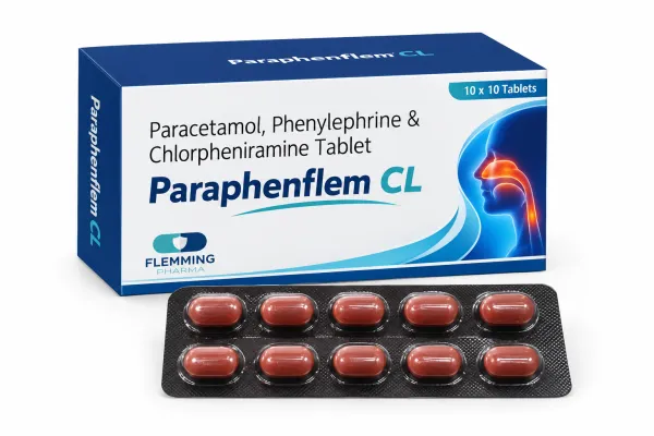 Paracetamol Phenylephrine & Chlorpheniramine Tablet
