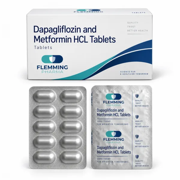 Dapagliflozin and Metformin HCL Tablets