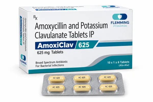 Amoxycillin Potassium Clavulanate 625 mg Tablets