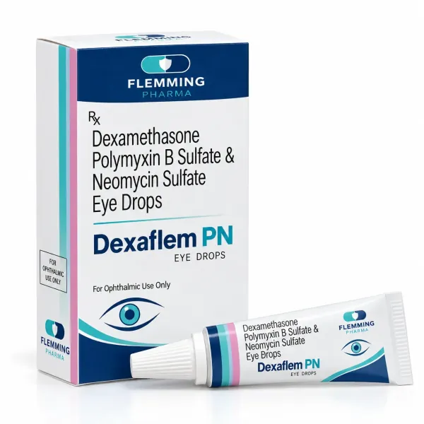 Dexamethasone Polymyxin B Sulfate & Neomycin Sulfate Eye Drops