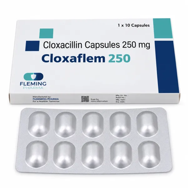 Cloxacillin 250mg Capsules