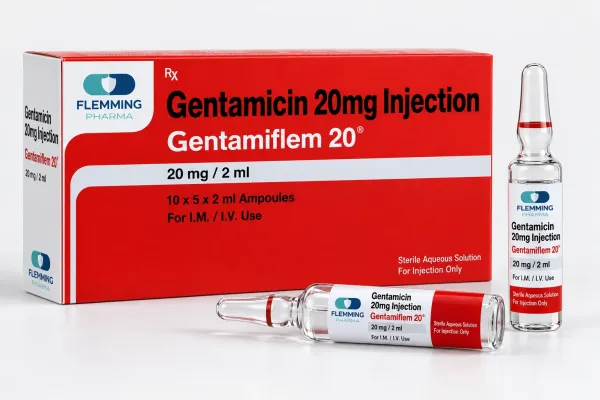 Gentamicin 20mg Injection
