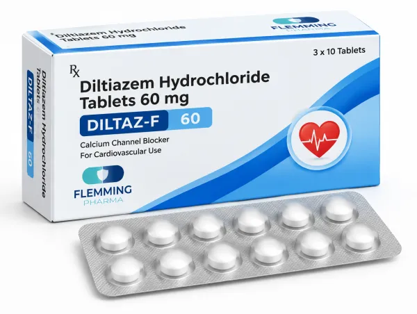 Diltiazem Hydrochloride Tablets 60 mg