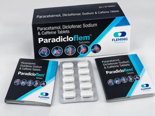 Paracetamol Diclofenac Caffeine Tablet
