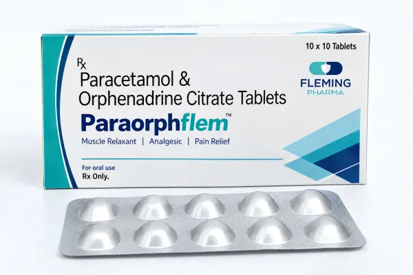 Paracetamol & Orphenadrine Citrate Tablets