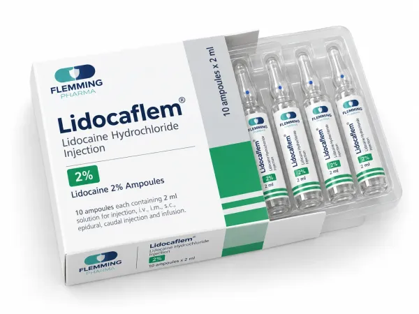 Lidocaine 2% Ampoules