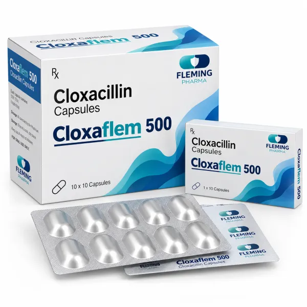 Cloxacillin 500mg Capsules