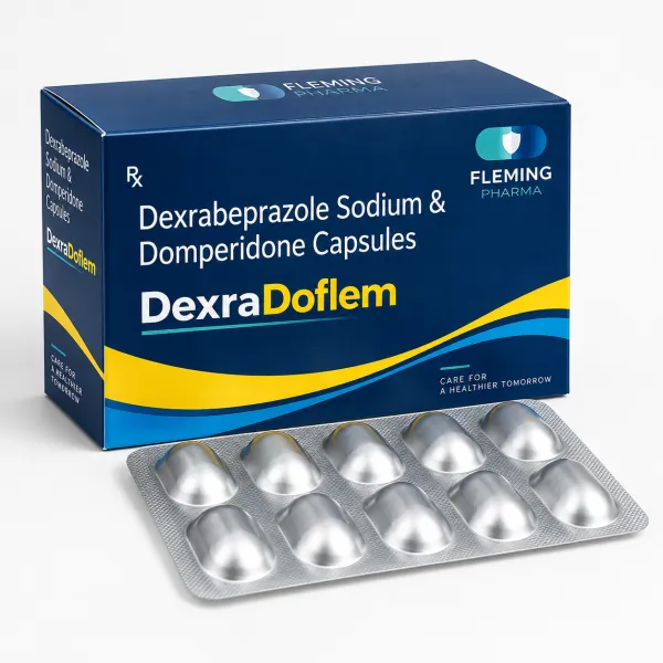 Dexrabeprazole Sodium & Domperidone Capsules