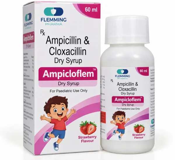 Ampicillin & Cloxacillin Dry Syrup