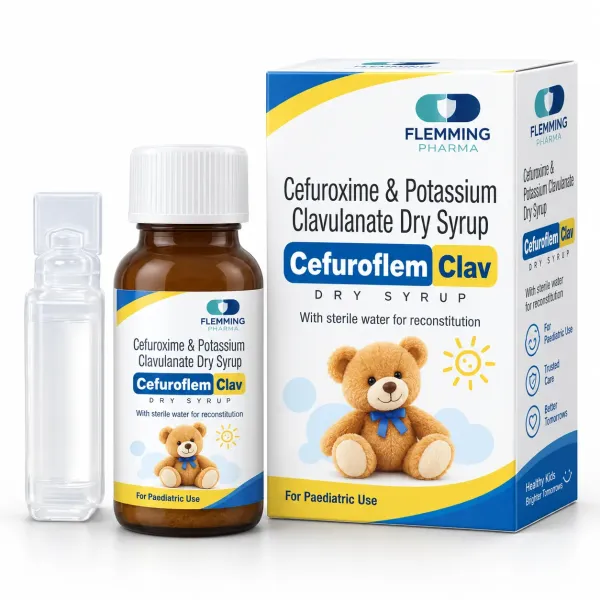 Cefuroxime & Potassium Clavulanate Dry Syrup