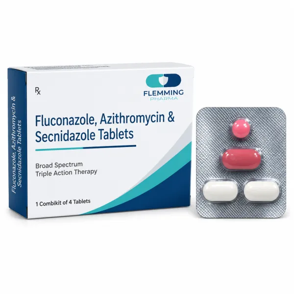 Fluconazole, Azithromycin & Secnidazole Tablets