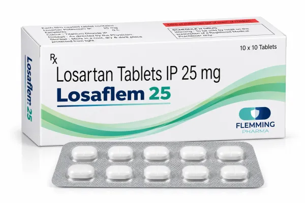 Losartan 25mg Tablets