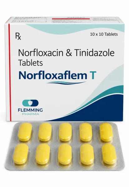 Norfloxacin & Tinidazole Tablets