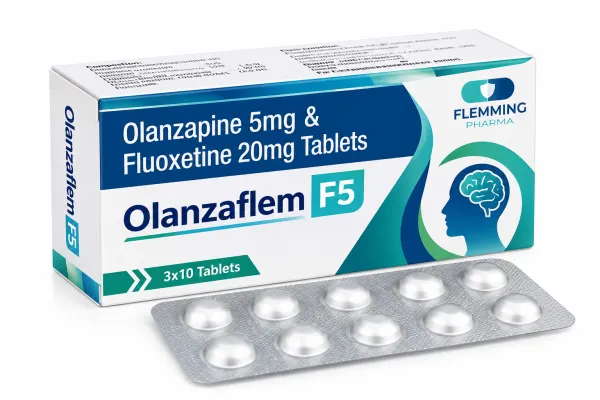 Olanzapine 5mg & Fluoxetine 20mg Tablets