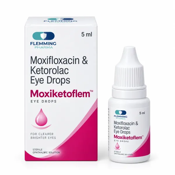 Moxifloxacin & Ketorolac Eye Drops