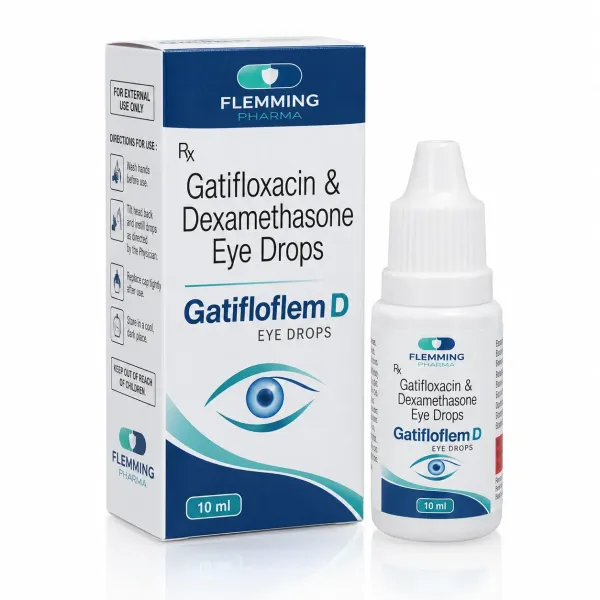 Gatifloxacin & Dexamethasone Eye Drops