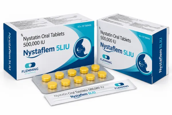 Nystatin Oral Tablets 500,000 IU