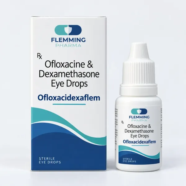 Ofloxacine & Dexamethasone Eye Drops