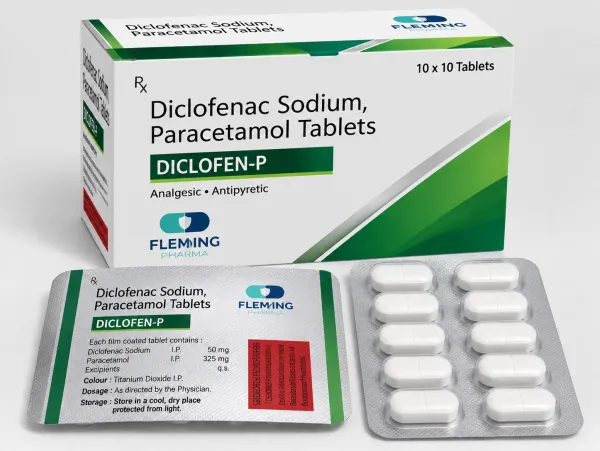 Diclofenac Sodium Paracetamol Tablets