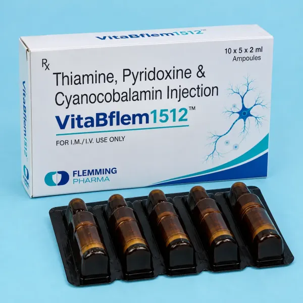 Thiamine, Pyridoxine & Cyanocobalamin Injection