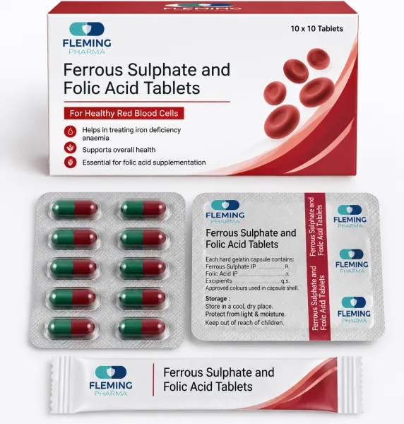 Ferrous Sulphate and Folic Acid Tablets