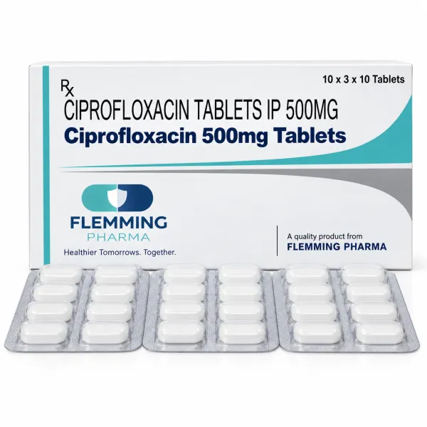 Ciprofloxacin 500mg Tablets