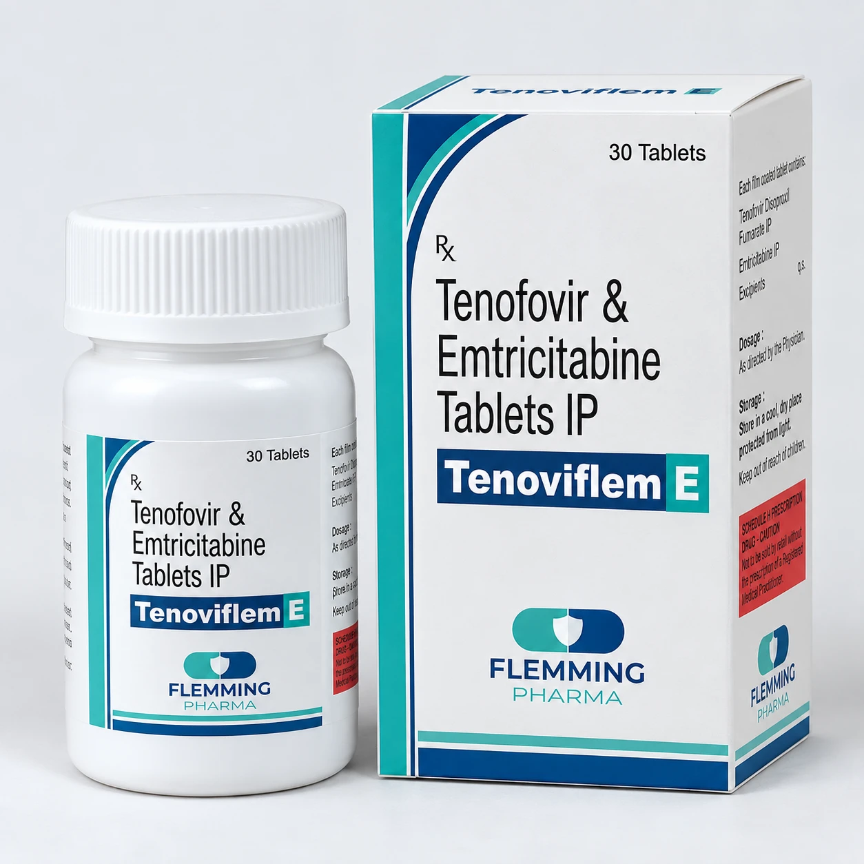 Tenofovir & Emtricitabine Tablets