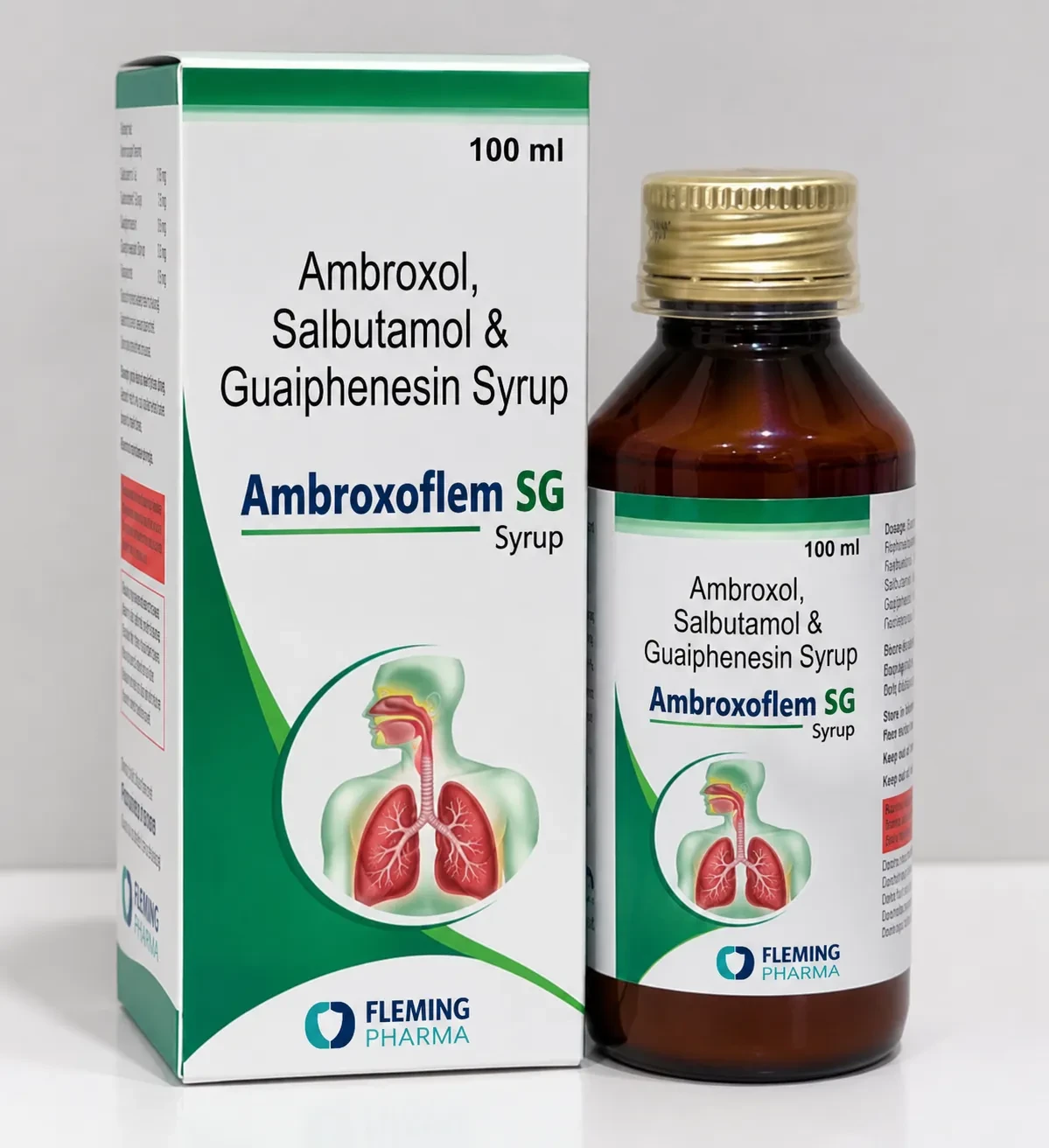 Ambroxol Salbutamol Guaiphenesin Syrup