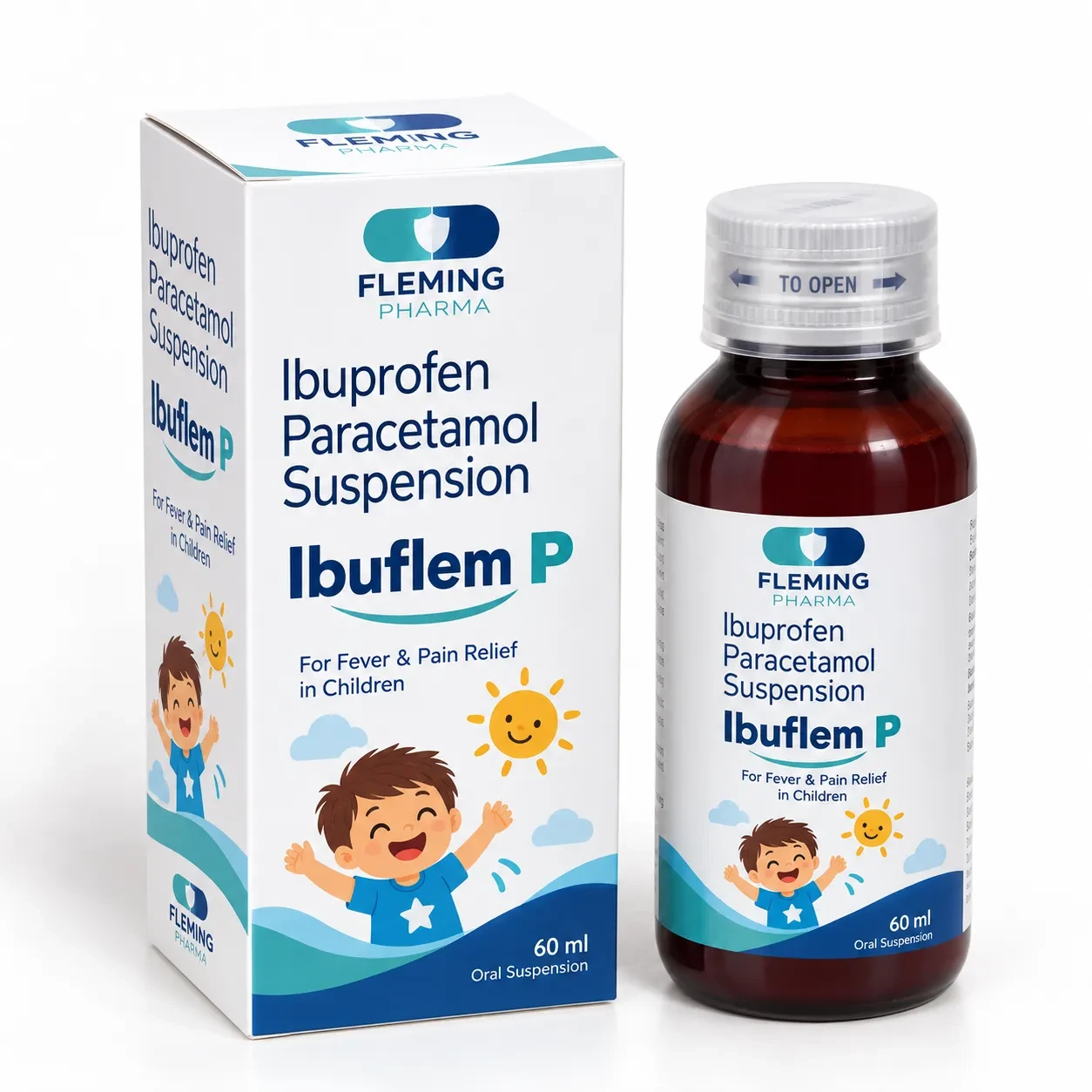 Ibuprofen Paracetamol Suspension