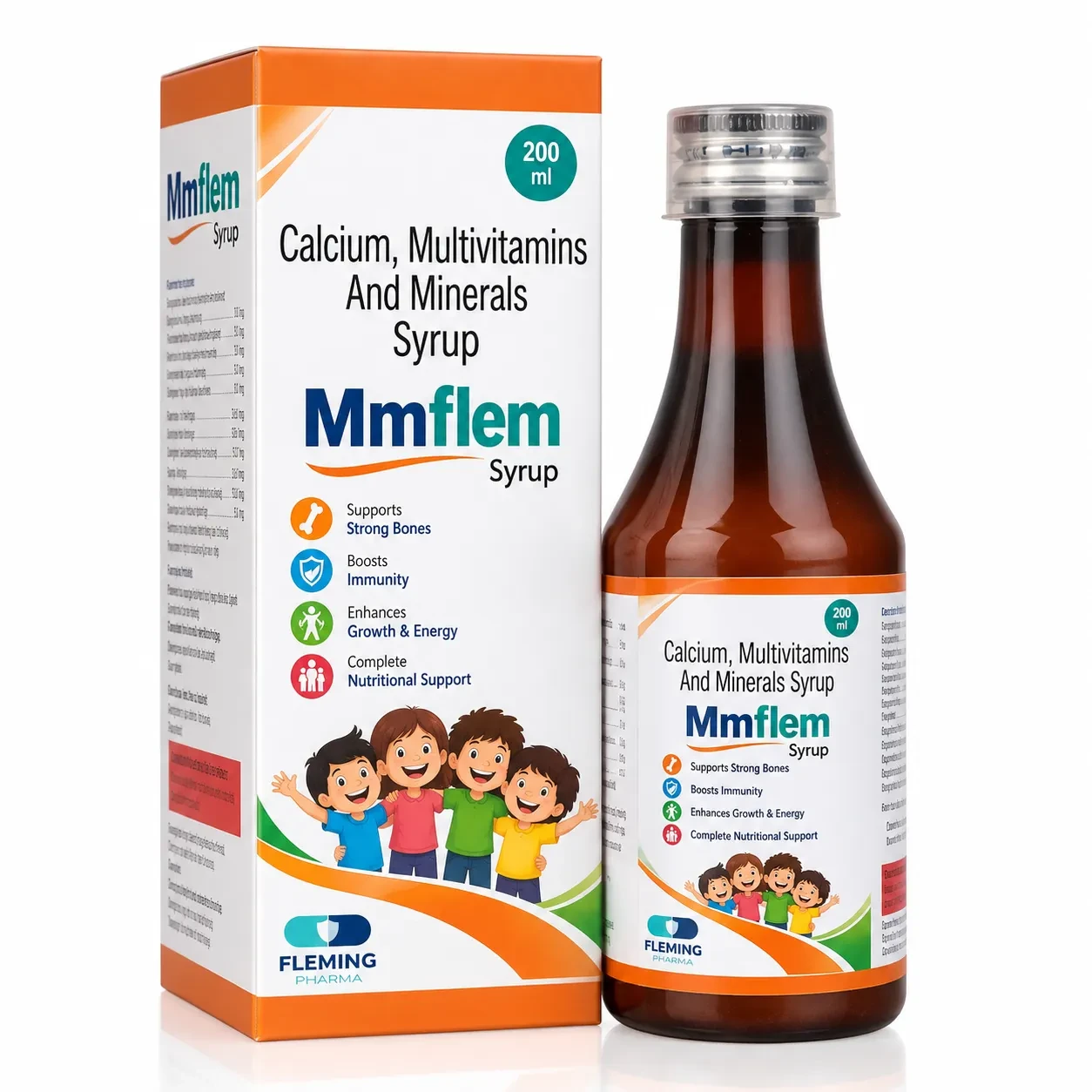 Calcium Multivitamins And Minerals Syrup