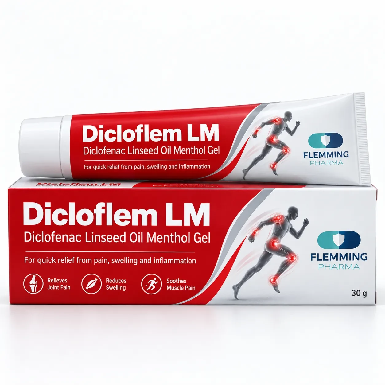 Diclofenac Linseed Oil Menthol Gel