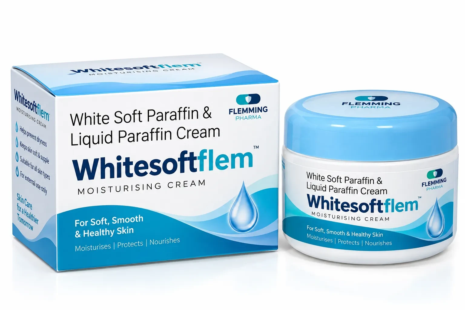 White Soft Paraffin Liquid Paraffin Cream