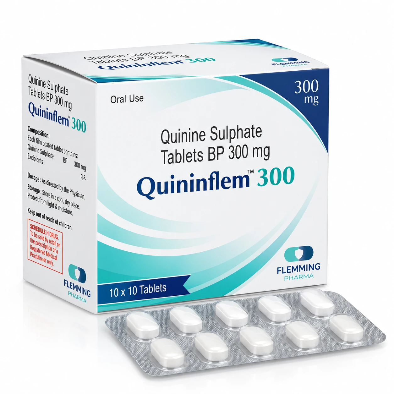 Quinine Sulphate Tablets 300 mg