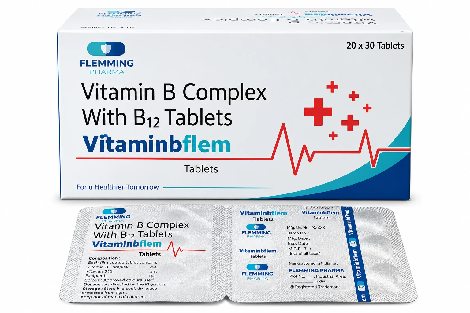 Vitamin B Complex With B12 Tablets