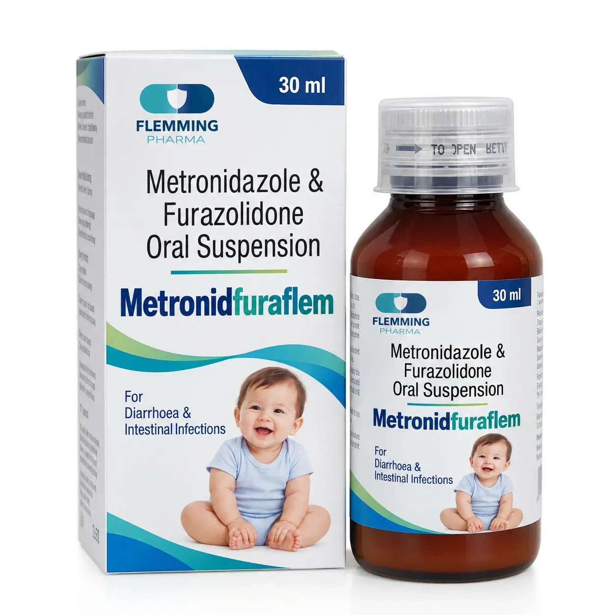 Metronidazole Furazolidone Suspension