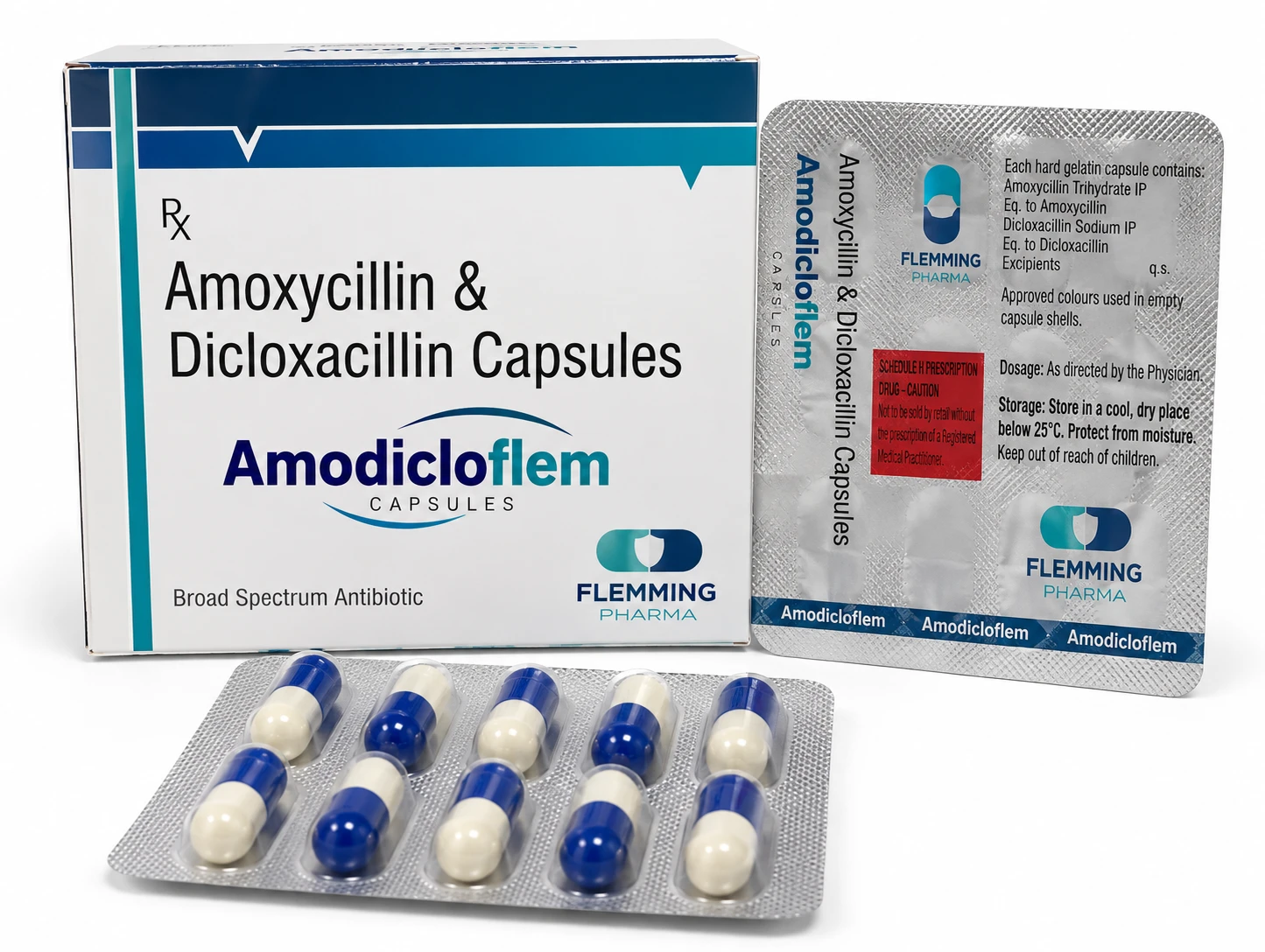 Amoxycillin & Dicloxacillin Capsules