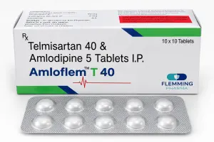 Telmisartan 40 & Amlodipine 5 Tablets
