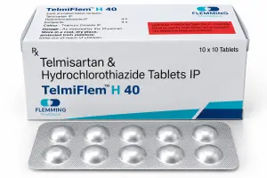 Telmisartan & Hydrochlorothiazide 40mg Tablets