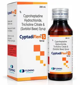 Cyproheptadine Tricholine Citrate & Sorbitol Syrup