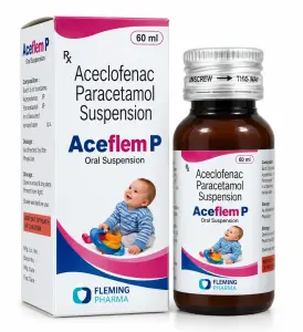 Aceclofenac Paracetamol Suspension