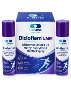 Diclofenac Linseed Oil Methyl Salicylate & Menthol Spray