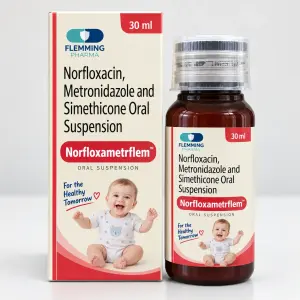 Norfloxacin Metronidazole and Simethicone Oral Suspension