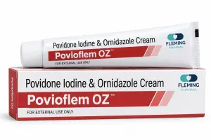 Povidone Iodine & Ornidazole Cream