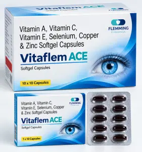 Vitamin A, Vitamin C, Vitamin E, Selenium, Copper & Zinc Softgel Capsules