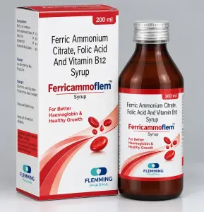 Ferric Ammonium Citrate, Folic Acid And Vitamin B12 Syrup