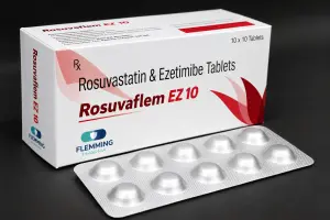 Rosuvastatin 10mg & Ezetimibe 10mg Tablets
